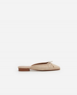 Brown Shoes Flattered Malva Suede Ballet Flats | UCAND96024