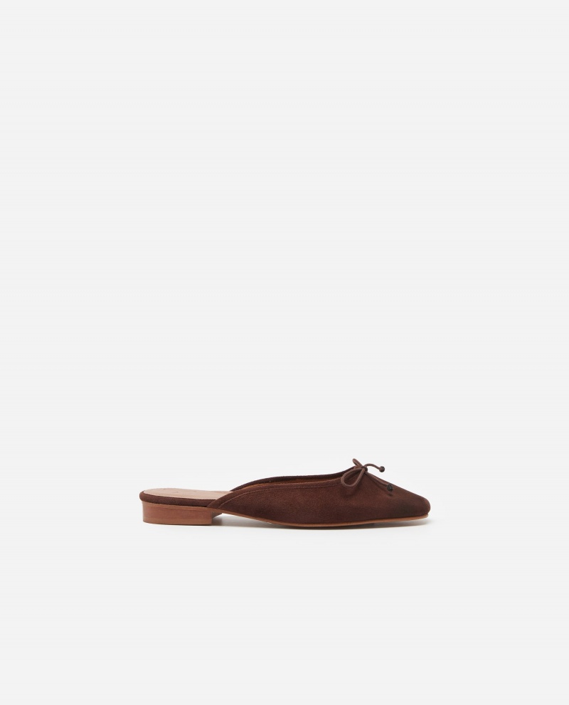 Brown Shoes Flattered Malva Suede Sandals | TCAPQ26399