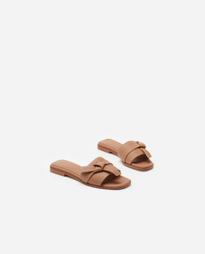 Brown Shoes Flattered My Leather Sandals | SCANY98609